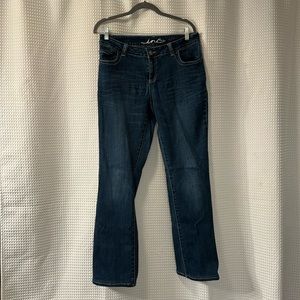 INC denim jeans Boot Leg Curvy Fit size 12 regular